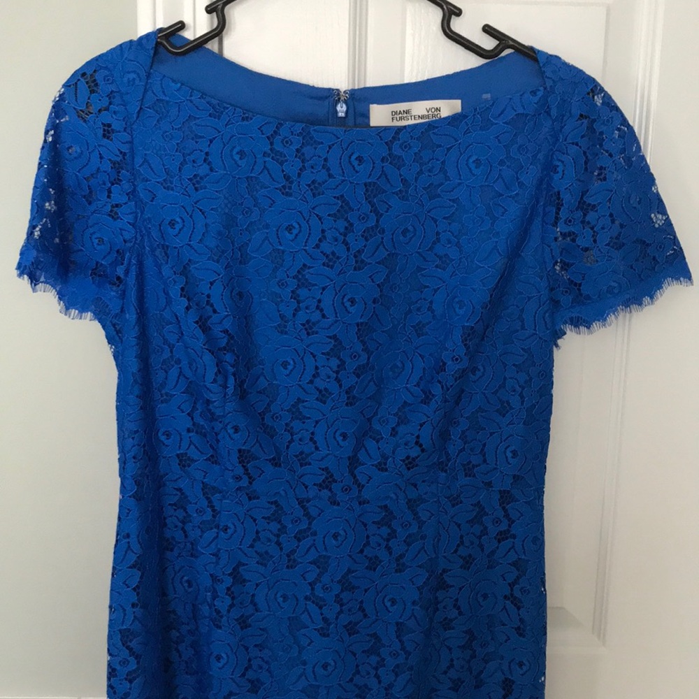 Lace dress Diane von furstenberg, size M - Picture 3 of 10